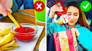 28 SMART FAST FOOD HACKS [upl. by Cumine]