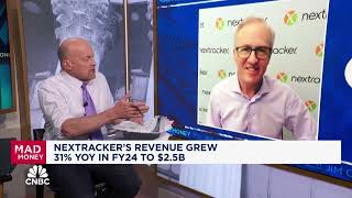 Nextracker Founder amp CEO Dan Shugar Recaps Q4 and FY24 Earnings on CNBC Mad Money [upl. by Kliber507]