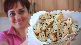 CANTUCCI AL CIOCCOLATO Ricetta Facile  FATTO IN CASA DA BENEDETTA [upl. by Naillimxam]