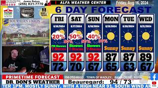 Weather Forecast For East Alabama and West Georgia [upl. by Halford]