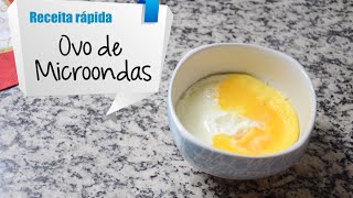 Receita rápida  Ovo de microondas VEDA17 [upl. by Htebzil893]