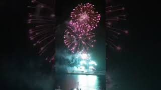 Atlantic Festival Fireworks Madeira Island 1st June 2024  Italy [upl. by Nospmis]