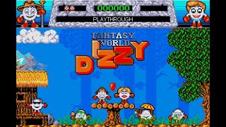 Fantasy World Dizzy by Codemasters PC DOS 1989 Playthrough [upl. by Saleme]