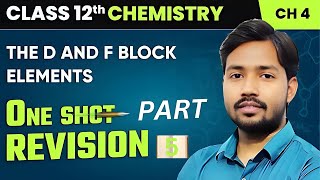 📚 Class 12 Chemistry Chapter 4  d amp f Block Elements  Intro Part 4  Complete Guide 🧑‍🔬 [upl. by Janerich731]