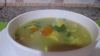 اسهل والذ شربة دجاج بدون كريمة Soupe de poulet sans creme [upl. by Nedle]