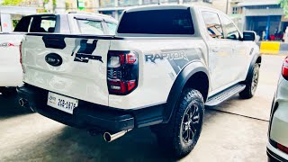 Ranger Raptor 30L 2024 TwinTurbo EcoBoost 4WD 10 AT  Interior and Exterior  White Color [upl. by Dominy68]