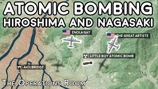 The Atomic Bombings of Hiroshima and Nagasaki  Animated [upl. by Ellerihs]