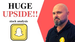 Snapchat Stock Analysis  SNAP  HUGE UPSIDE POTENTIAL [upl. by Emie111]