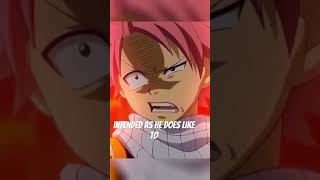 Why Natsu Dragneel is the GOAT 👆🔥 [upl. by Yeliw]