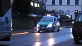 FuStW Polizei Regensburg mit RTK6SL LED mit Stoplicht [upl. by Angelia236]