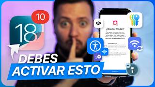 iOS 18 10 Ajustes y Funciones ESCONDIDAS que CAMBIARÁN tu iPhone [upl. by Llerdnek]