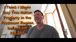 Im seriously considering buying this property in Piedmont Italy but not for €85000 [upl. by Peterec]