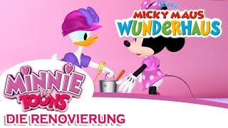 Disney Junior  Minnie Toons  Folge 20  Die Renovierung  Disney Junior [upl. by Nuawad]