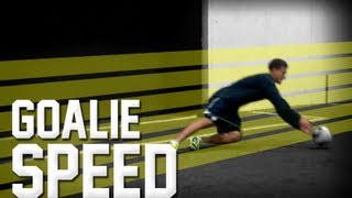 Soccer Goalie Drill  Goalie Speed  Goalie Agility [upl. by Barbour]