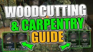 Woodcutting amp Carpentry EARLY Leveling Guide  Best EARLY GAME XP Guide for Brighter Shores [upl. by Torrence]