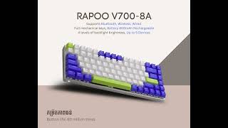 RAPOO V700 8A [upl. by Anahir558]