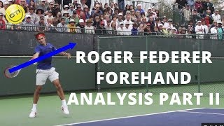 Roger Federer Forehand Analysis Part 2 [upl. by Ib]