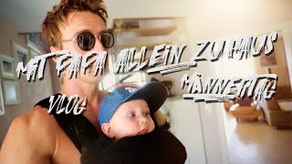 Männertag  Mit Papa allein zu Haus  VLOG [upl. by Follansbee411]