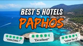 🇨🇾 What are the BEST HOTELS in PAPHOS  2024 Paphos hotels review [upl. by Lebanna]