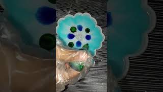 Resin coaster resinartgallery resinart resincreation resincreation youtubeshorts diycrafts [upl. by Echo]