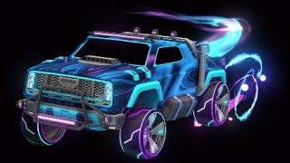 My TOP 5 painted HARBINGER GXT DESIGNS  Rocket League [upl. by Neelloc152]