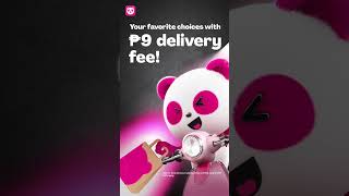 foodpanda with P9 Delivery Fee Digital Ad Q1 2024 10s x2 Philippines ST Shorts [upl. by Sama]