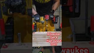 Dewalt DCF860 Flexvolt 12ah vs Milwaukee Gen 4 Impact 295320 High Output 12ah [upl. by Blanchard491]