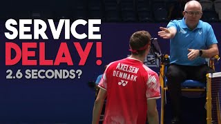 Viktor Axelsens CONTROVERSIAL Serve [upl. by Lrad]