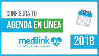 Cómo organizar tu AGENDA MÉDICA ONLINE 🗓️  Medilink Software Médico [upl. by Ecinrahs]