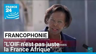 Sommet de la Francophonie  ce quil faut retenir des discours dE Macron et L Mushikiwabo [upl. by Tirrell]