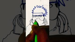 How To Good Drowing Colourfull Fashion Boy How Tow Drow Easy Short Video Art Fashion Boy [upl. by Seumas]