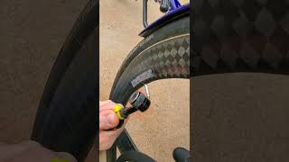 Air Up a Presta Valve Tire [upl. by Yboc]