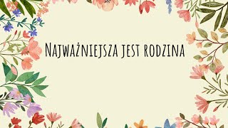 NAJWAŻNIEJSZA JEST RODZINA  nowa piosenka na Dzień Mamy i Taty  Trelikowo  Piosenki dla dzieci [upl. by Sadella277]