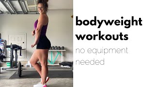 FULL Bodyweight Workout  Day 3 [upl. by Neale]