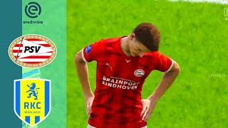 Highlights PSV  RKC Waalwijk  Eredivisie 20242025 [upl. by Antonia]