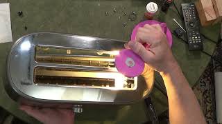 How to remove the knob on a Kitchenaid Toaster [upl. by Euqirat941]