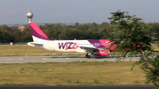 Wizzair felszállás 20110826 HALPZ [upl. by Scever]