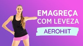 EMAGRECER EM 20 MINUTOS  AULA DE AEROHIIT [upl. by Tavey]