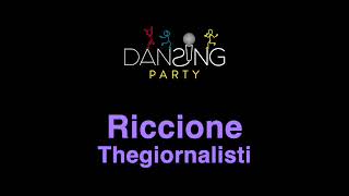 Thegiornalisti  Riccione LyricsTesto Karaoke Style [upl. by Aslam]