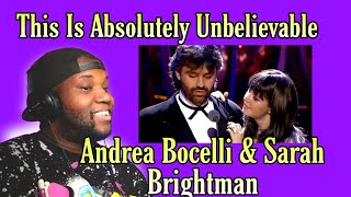 Sarah Brightman amp Andrea Bocelli  Time To Say Goodbye  Reaction [upl. by Oaht]