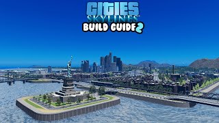 Rounding Off Downtown with Unique Builds In Cities Skylines  Orchid Bay [upl. by Nnor16]