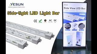 Sidelight LED Light Bar for DoubleSided Light Box Signs [upl. by Champaigne]