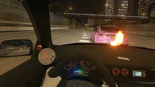 Assetto Corsa VR Q50 tried to pull a moved on me but failed Evo8🔥 assettocorsa simracing gaming [upl. by Talie]