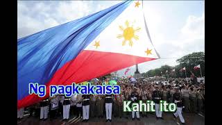 13453 Magkaisa  Virna Lisa pop Db karaoke Happy 126th Independence Day of the Philippines 1898 [upl. by Norac]