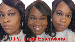 Transform your natural lashes with VLUXE Extended Lash Extensions beauty eyelashextensions [upl. by Michel839]