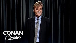 The First Episode Of quotLate Night With Conan OBrienquot  Late Night with Conan O’Brien [upl. by Sorce]