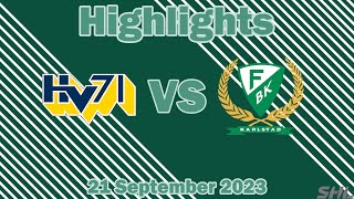 HV71Färjestad Highlights [upl. by Avram]