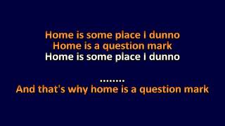 Morrissey  Home Is a Question Mark  Karaoke Instrumental Lyrics  ObsKure [upl. by Eelidnarb]