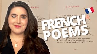 More French poems for you ❤️ FRENCH READINGS SERIES [upl. by Binky]