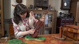 Violin Adventures 191 1800s Violin Restoration Cello Purfling Etc C Macomber Violin Maker [upl. by Artenehs]